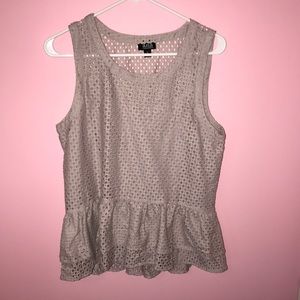 New without tags! Peplum top!